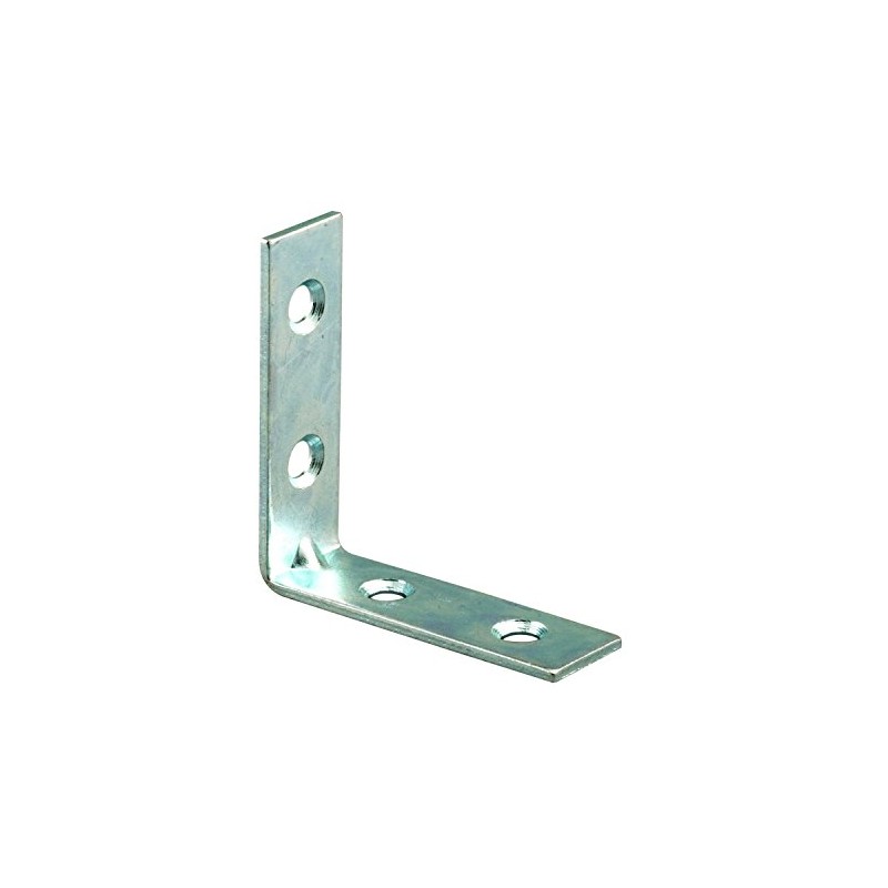 Prime-Line MP9221 Angle Corner, 2 In., Steel Construction, Zinc Plated,