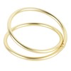 12pcs Spiral Napkin Rings Matte Gold Electroplating Prevent Fading Table