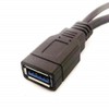 FASTELECTRIC USB 3.0 Female to Dual USB Male Extra Power