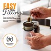 8-12 Cup Reusable Filter Basket With Mesh Bottom Fits Keurig