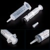 SHAOTONG 60ml Syringe with 40 Inch Tube and Tip Adapter,