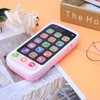 Simulated Smart Phone Music Light Toys Multifunctional Educational Kid Child