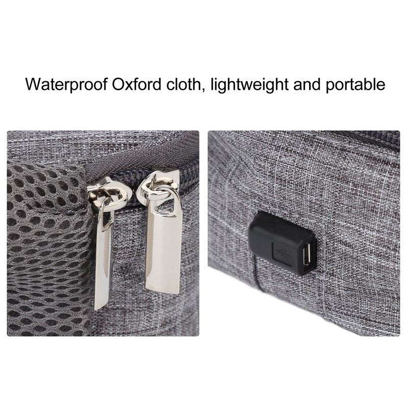 USB Heated Lunch Box Large Capacity Waterproof Oxford Cloth Lightweight