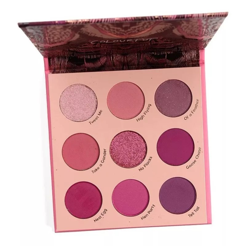 Colourpop Paleta 9 Sombras Fine Feathered Nudes - Original