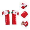 LABRIMP Dishwasher Handle Cover Xmas 2 Pack Christmas Decorative Fridge