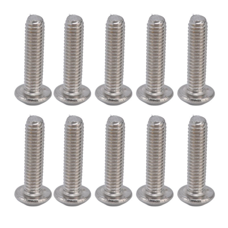100Pcs Button Head Socket Caps Screws M4 Galvanized Steel for