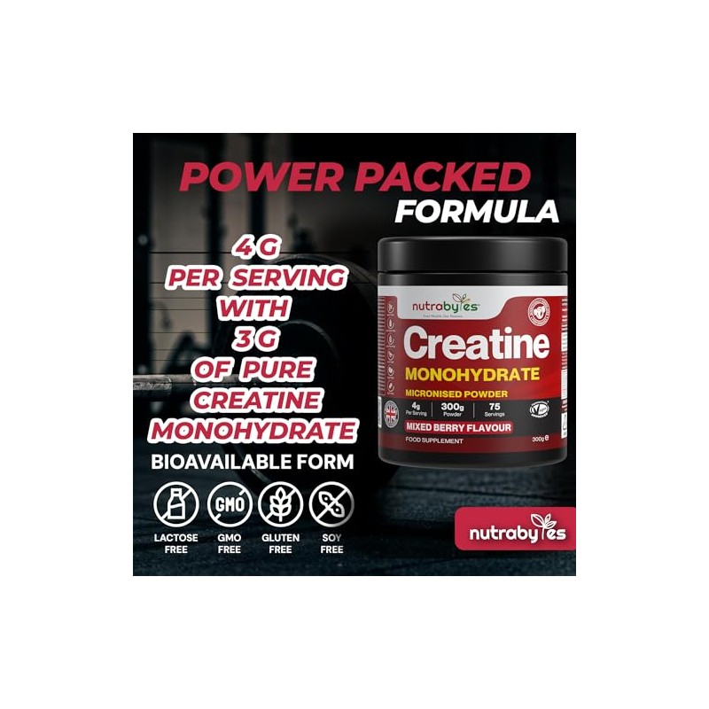 Creatine Monohydrate Powder | Micronised Creatine | Men & Women