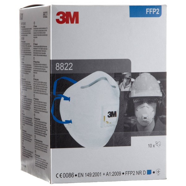 3M 3M Atemschutzmaske Serie 8000 8822 FFP2 NR D mit
