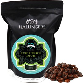 Hallingers No. Love Blue - Gourmet Coffee, Gentle Long-Term Roasted (Bag) - Gift in Summer & as a Perfect Barbecue Gift | New Home Anniversary Friendship Recovery
