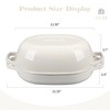 EDGING CASTING Enameled Cast Iron Dutch Oven Pot with Lid,