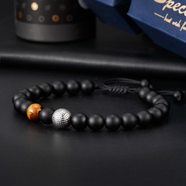 Aunis Golf Accessories for Men Fathers Day Jewelry Gifts for Him Golf Gifts for Men Who Have Everything Birthday Christams