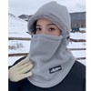 5-Color Multi-Functional Balaclava Hood Warmer Winter Scarf Mask Winter-use Black