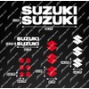 Pre-Cut Motorcycle Helmet Compatible Tank Sticker Kit Easy Fit Logos