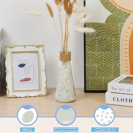 MOGADEE® Pack of 300 Luminous Stones White, Luminous Stones Garden, Fluorescent Stones, Aquarium Decoration, Luminous Stones, Children's Room Decorative Stones, Walkways, Lawn, Garden (1 cm + 2-3 cm)