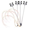 GRARRO 4 PCS HO Scale Model Lighting Tower,Tower Lights Model