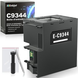 Osinkjet Maintenance Box C9344 Compatible with Epson WF-2820 XP-2100 XP-3100 XP-3105 XP-4100 XP-4105 XP-3150 XP-3155 XP-3200 XP-3205 XP-4150 XP-4155 XP-4200 WF-200 WF-200 810DWF. 2830DWF, C12C934461