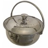 Anthony’s Coal Fired Pizza Stainless Steel Lidded Pasta Kettle Pot