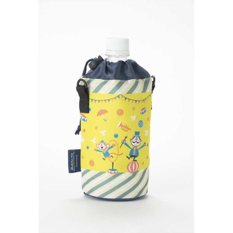 アサヒ興洋 キャラクターズセレクション 保冷ペットボトルホルダー サーカス柄
