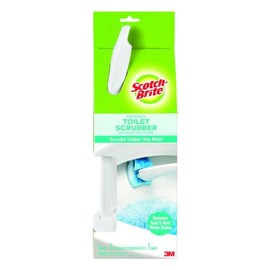 Scotch-Brite - Kit de iniciación desechable para inodoro, repuestos desechables con alternativa de blanqueador incorporada, incluye 1 asa...
