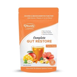 Morlife Complete Gut Restore Tropical Mango 200g