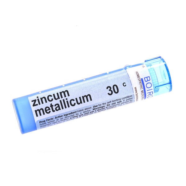 Boiron - Zincum metallicum 30C 80 pellet (Pack of 2)