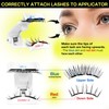 CALAILIS Magnetic Eyelashes with Applicator Upgrade Soft Magnetic Eyelashes Natural