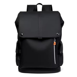 Smart Travel backpack Waterproof,Scratch-Resistant,Camping,Hiking,Sport, college Bag,Business,fits up to 15.6 Inch Laptop with built-in USB port & headphones port for Men & Women - Black