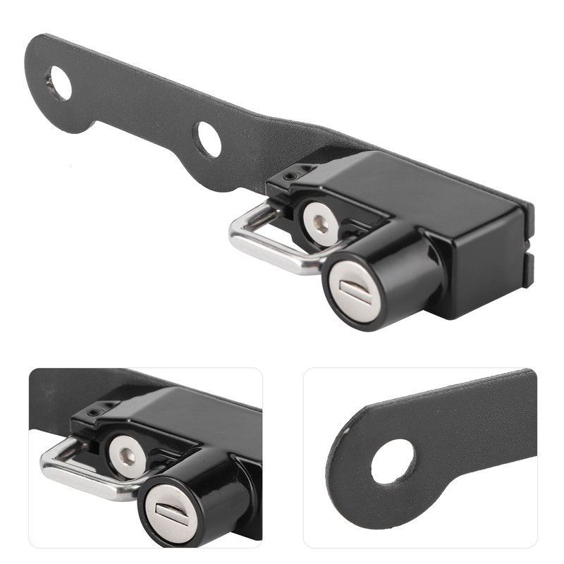 Motorcycle AntiTheft Helmet Lock Aluminum Stainless Steel Fit for Yamaha