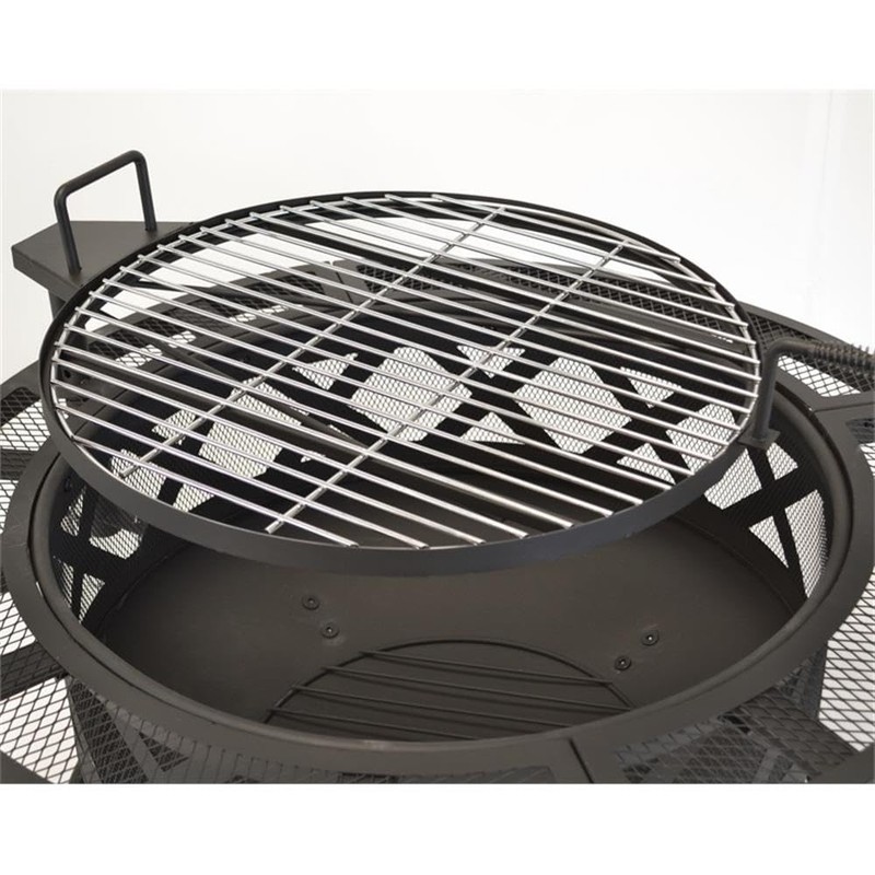 Outdoor Leisure Products 5511 32" Black Roundup Fire Pit with