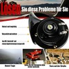 2 trombe a chiocciola da 300 dB, elettriche a chiocciola