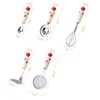 5 Pcs Mini Kitchen Utensils Set Cute Stainless Steel Egg