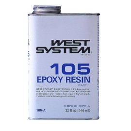 West System 105-A Epoxy Resin 32-oz. Container