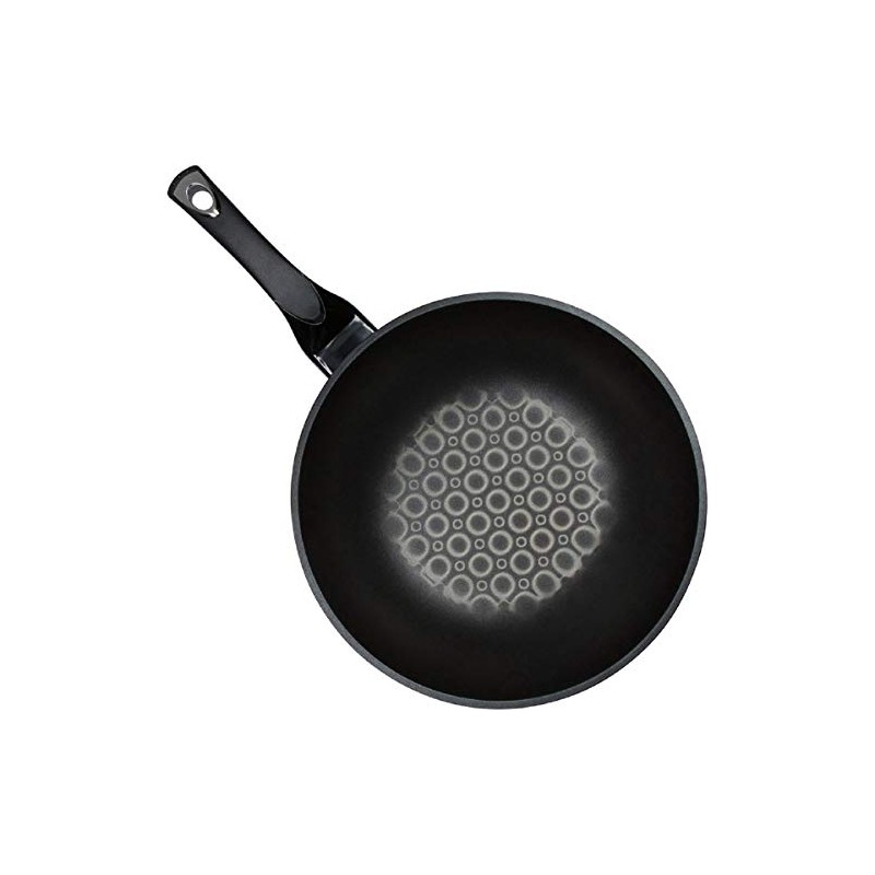 KW Marble Ware 3D Coating Aluminum Nonstick Stir Fry Wok,