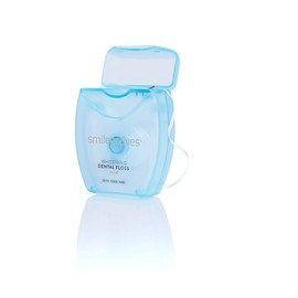 Smileactives Whitening Dental Floss for Adults, Waxed Tooth Floss for Teeth Whitening, Cleaning, Plaque Removal and Gum Protection, Removes Coffee, Tea, and Lingering Stains, Mint Flavored, Pack of 3