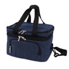Collapsible Cooler Bag Oxford Cloth PEVA Leakproof Double Insulated Cooler