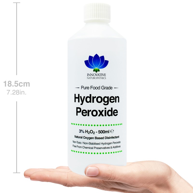 Innovative Naturopathics Food Grade Hydrogen Peroxide - Purest Grade 3%
