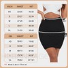 HLBandage Solid High Waist Mini Bandage Pencil Skirt (M, White)