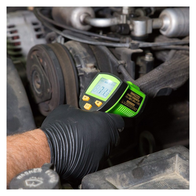 OEMTOOLS 25245 Infrared Thermometer, No-Contact Thermometer for Hot, Hazardous, and