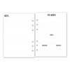 A5 Monthly Overview Planner Insert Refill, 5.83″ x 8.27″, Fits