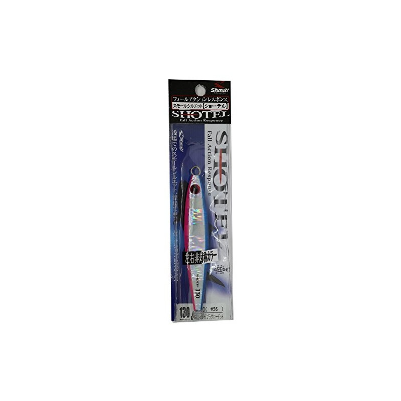 Shout! Shaut! Metal Jig Shorty 130g Bull Pin Zebra Glo