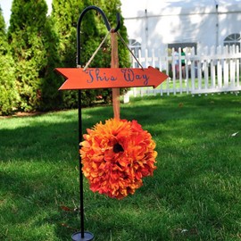 BESPORTBLE Small Shepherd Hooks for Outdoor: Iron Short Garden Hooks for Solar Lanterns & Christmas Lights