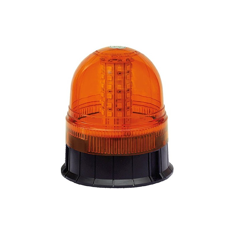 Maypole 12/24V 40x3W LED Amber Flashing Warning 3 Bolt Fixing