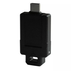 i-comit i-secur-c Waterproof & Capless Type-C Flash Drive with Data Encryption - 32GB, No