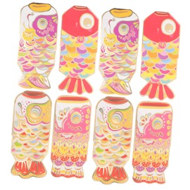 Tofficu 8pcs Cartoon Red Envelopes Traditional Chinese Money Packets for Spring Festival Elegant Design for Year and Birthday Capacity for Cash and