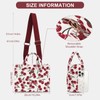 HiTotes Small Tote Bag Crossbody Bags for Women Cherry Tote