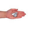 SKIR'CO Pack of 4 Small 30 mm Furniture Castors Rubber