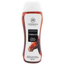 Shampoo Natural de Caballo, Chile, Aloe Vera, Manzanilla. Elige el tuyo. Cuidado Capilar. Limpia, protege y rehabilita tu cabello. (400 ml, Caballo)