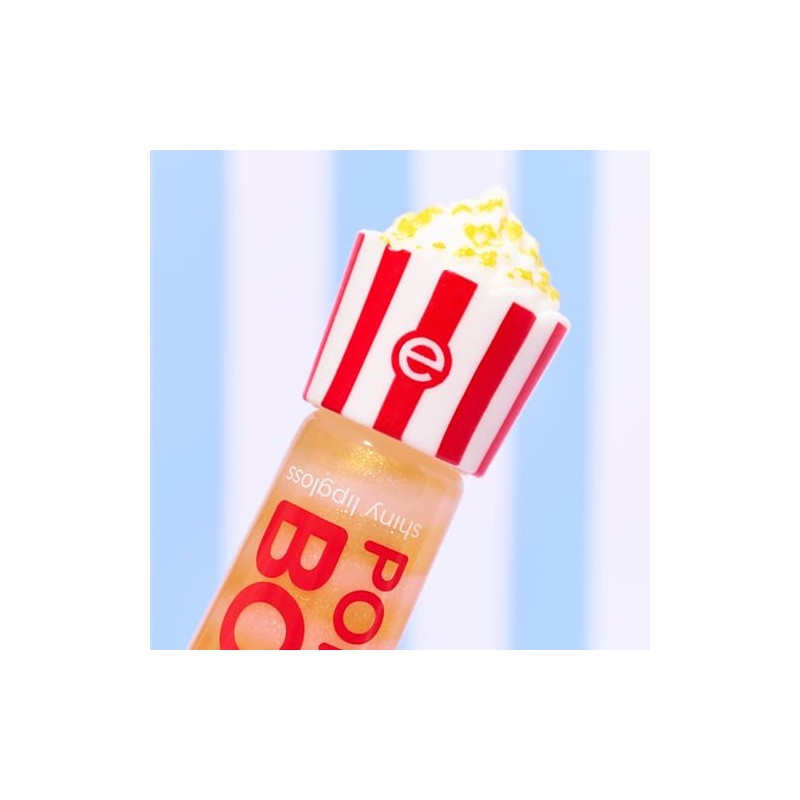 essence Popcorn Bomb Shiny Lip Gloss No. 01, Yellow, Shimmering,