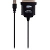 Ativa™ USB To Parallel Printer Adapter Cable, 6'