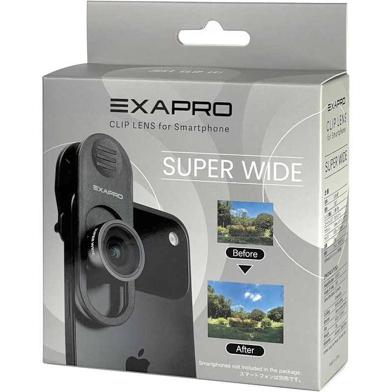 EXAPRO EXP-CLSW Kenko 888223 Smartphone Replacement Lens, Clip Type, Super